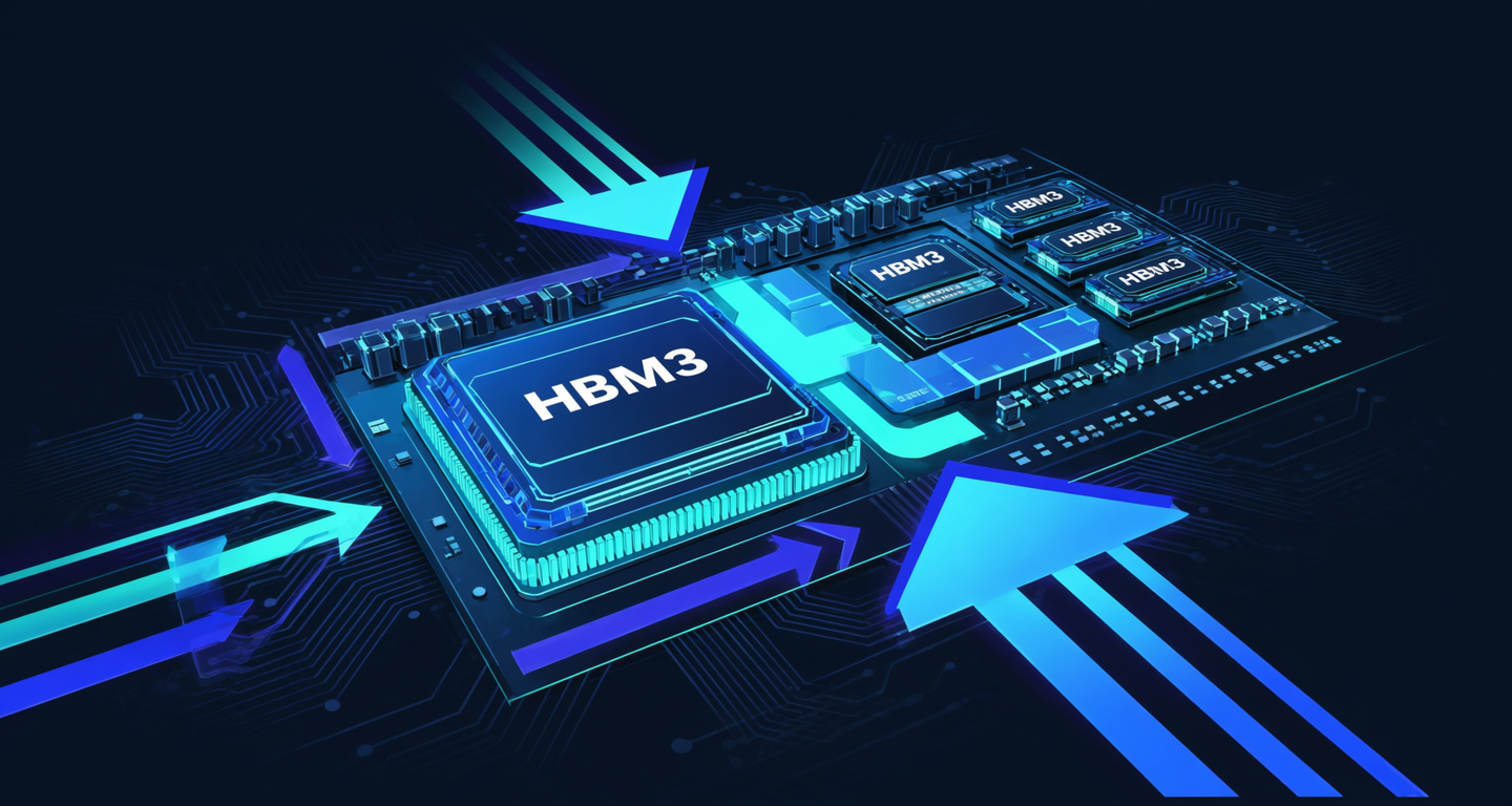 GPU memory architecture with H100 and H200